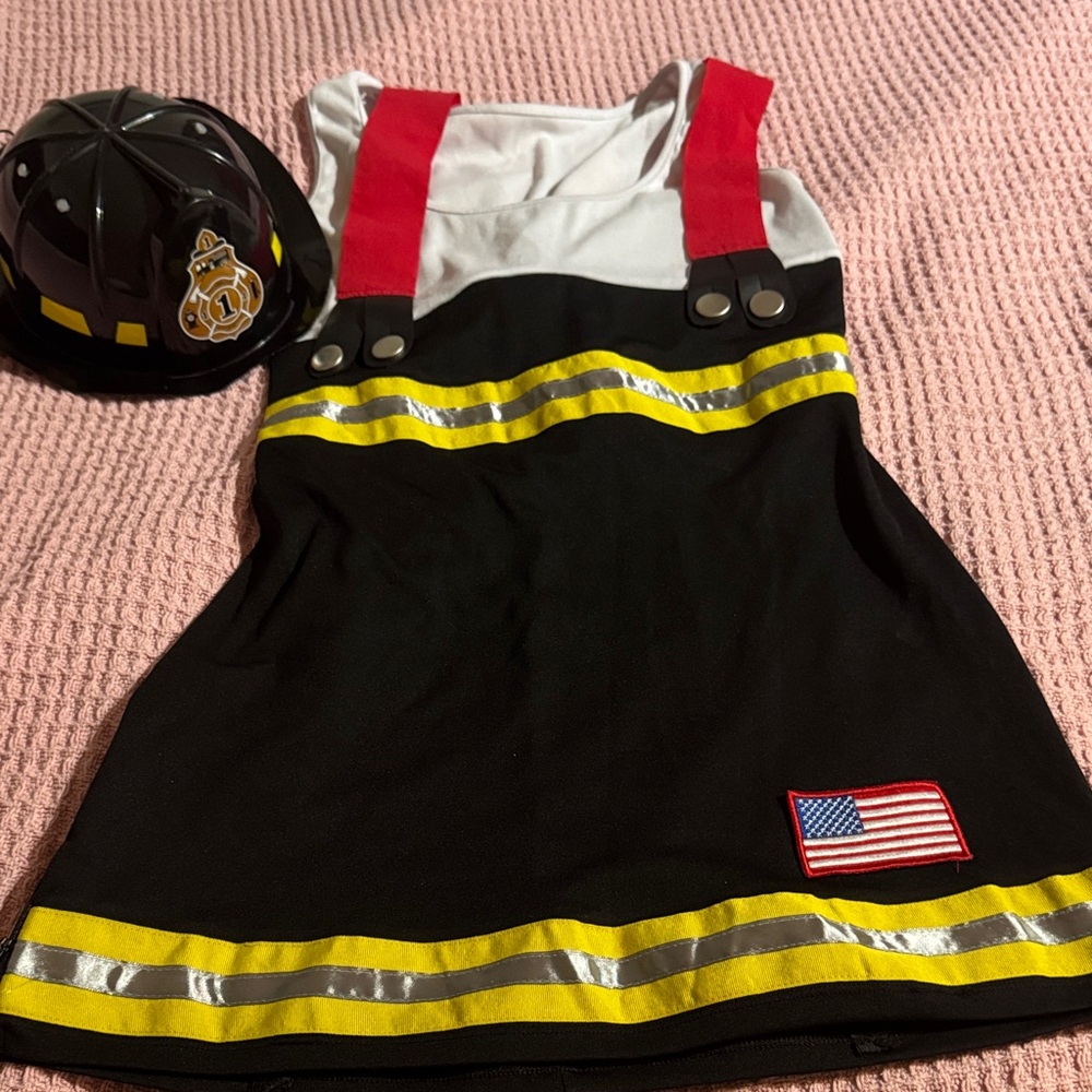 Sexy Firefighter Costume with Hat